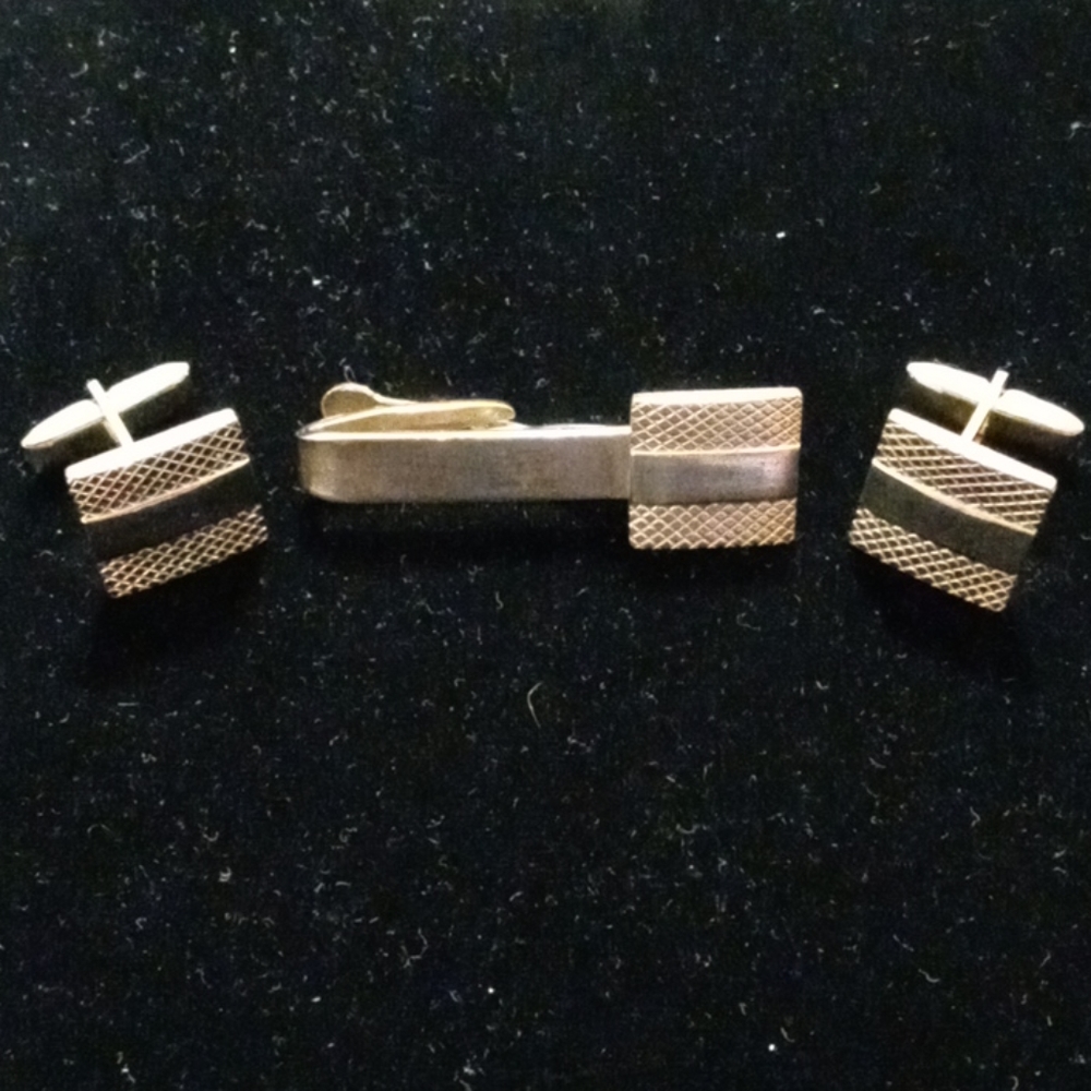 Robbins Co. Cuff Links & Tie Clip (RFL)